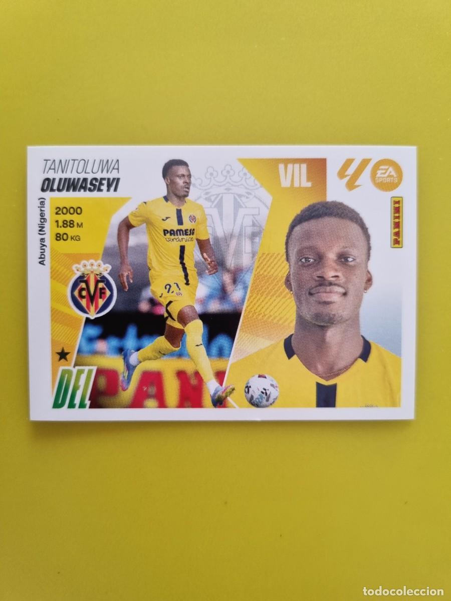 Cromos de Futebol: CROMO LIGA ESTE 25 26 2025 2026 NUNCA PEGADO SIN PEGAR OLUWASEYI VILLARREAL N&ordm;15 COLOCA AR826