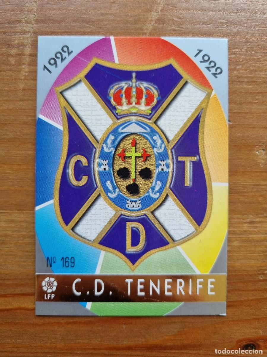 Cromos de Futebol: 169 ESCUDO (CD Tenerife). Las Fichas de la Liga 1997 1998 97 98 (Mundicromo)