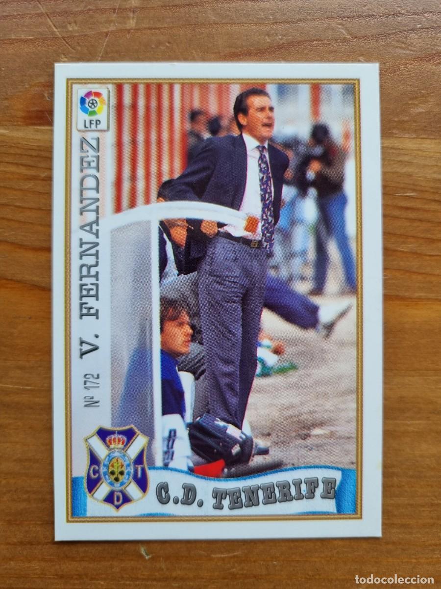 Cromos de f&uacute;tbol: 172 V&Iacute;CTOR FERN&Aacute;NDEZ (CD Tenerife). Las Fichas de la Liga 1997 1998 97 98 (Mundicromo)