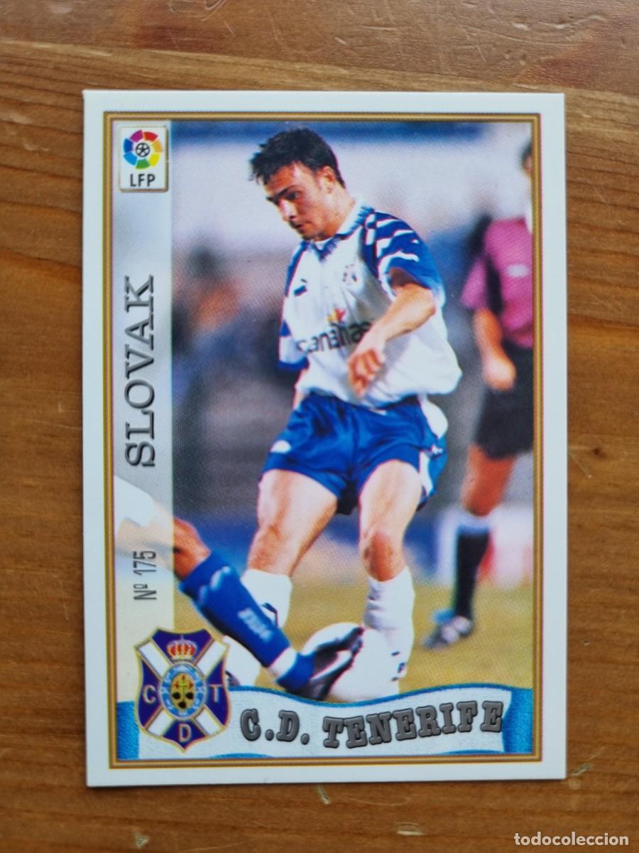 Cromos de f&uacute;tbol: 175 SLOVAK (CD Tenerife). Las Fichas de la Liga 1997 1998 97 98 (Mundicromo)