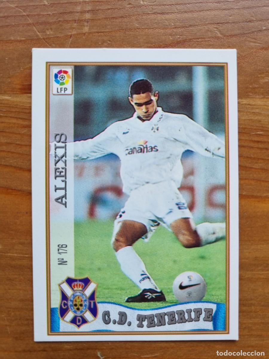 Cromos de Futebol: 176 ALEXIS (CD Tenerife). Las Fichas de la Liga 1997 1998 97 98 (Mundicromo)
