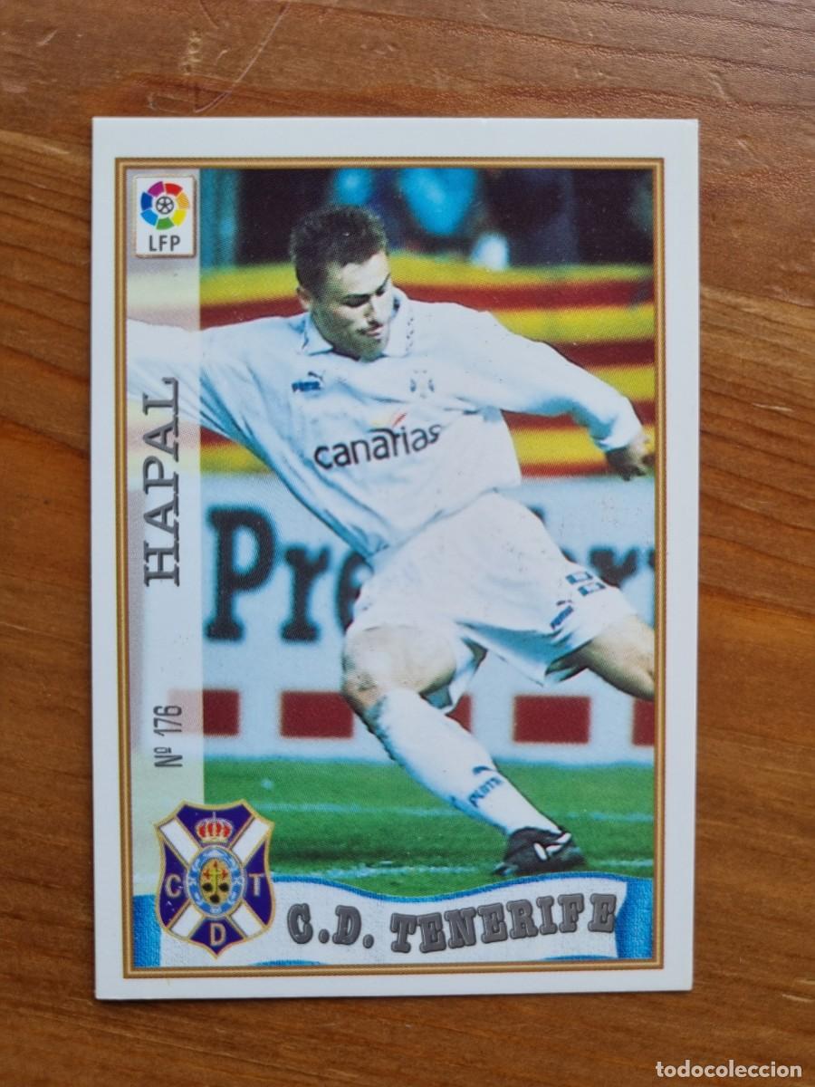 Cromos de Futebol: 176 HAPAL (CD Tenerife). Las Fichas de la Liga 1997 1998 97 98 (Mundicromo)
