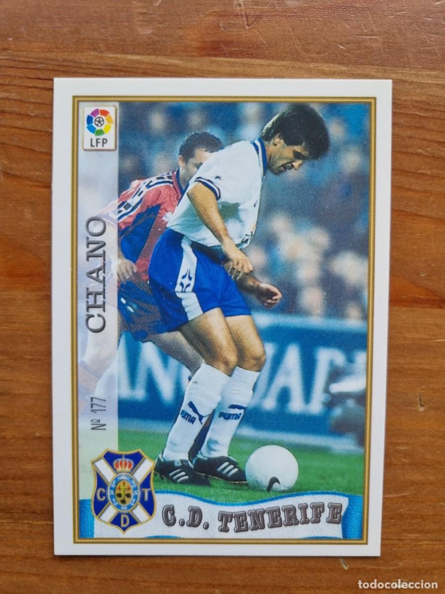 Cromos de Futebol: 177 CHANO (CD Tenerife). Las Fichas de la Liga 1997 1998 97 98 (Mundicromo)