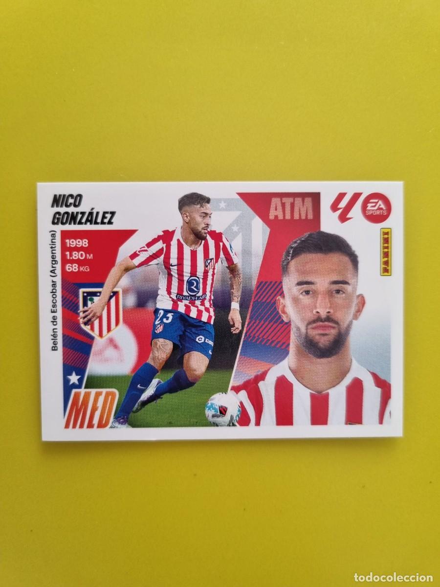 Cromos de Futebol: CROMO LIGA ESTE 25 26 2025 2026 NUNCA PEGADO SIN PEGAR NICO GONZ&Aacute;LEZ ATL DE MADRID N&ordm;12 COLOCA AR826