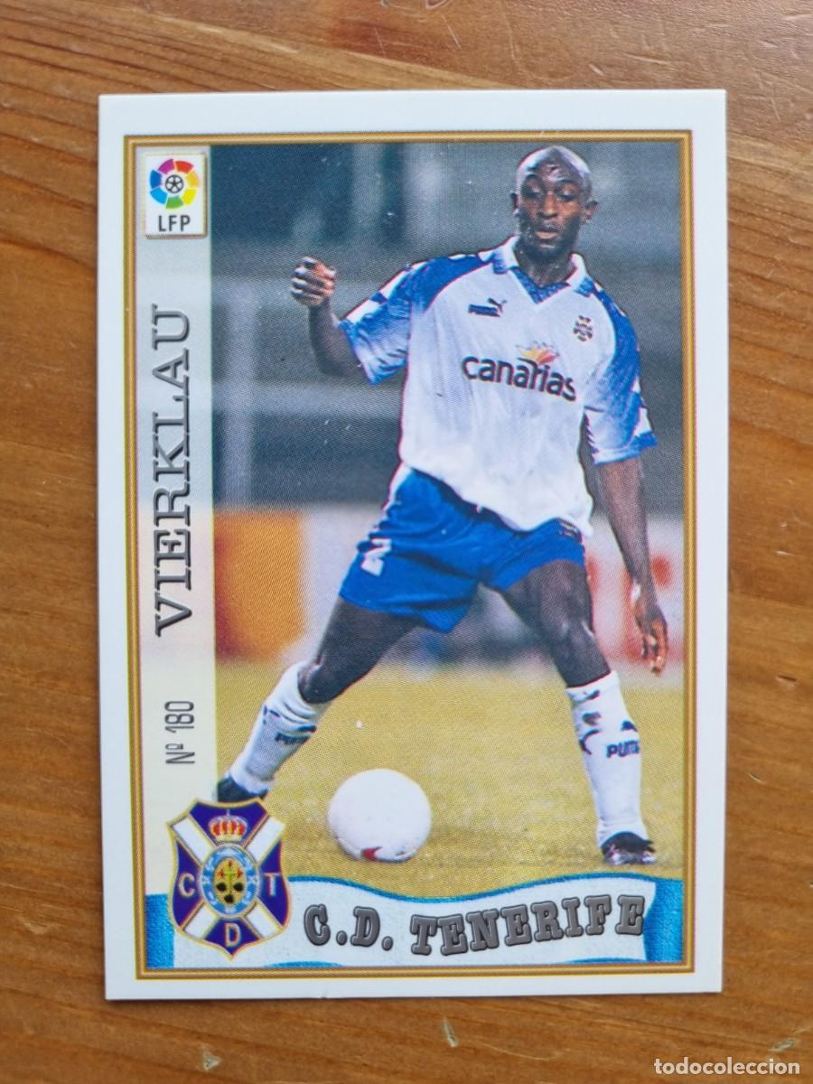 Cromos de Futebol: 180 VIERKLAU (CD Tenerife). Las Fichas de la Liga 1997 1998 97 98 (Mundicromo)