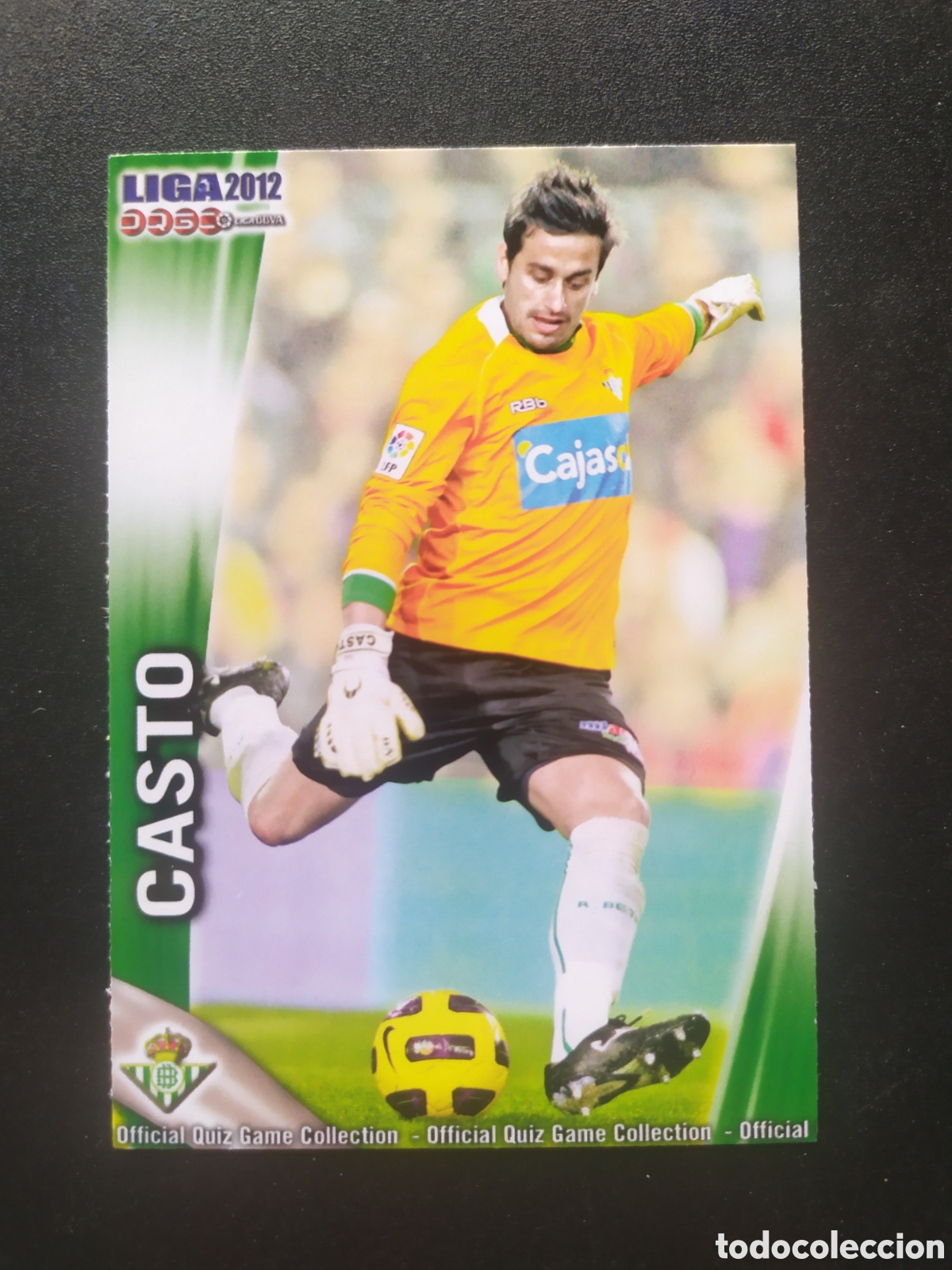 Figurine di Calcio: Mundicromo fichas Liga 2011 2012 11 12 Casto n&deg; 463 Real Betis