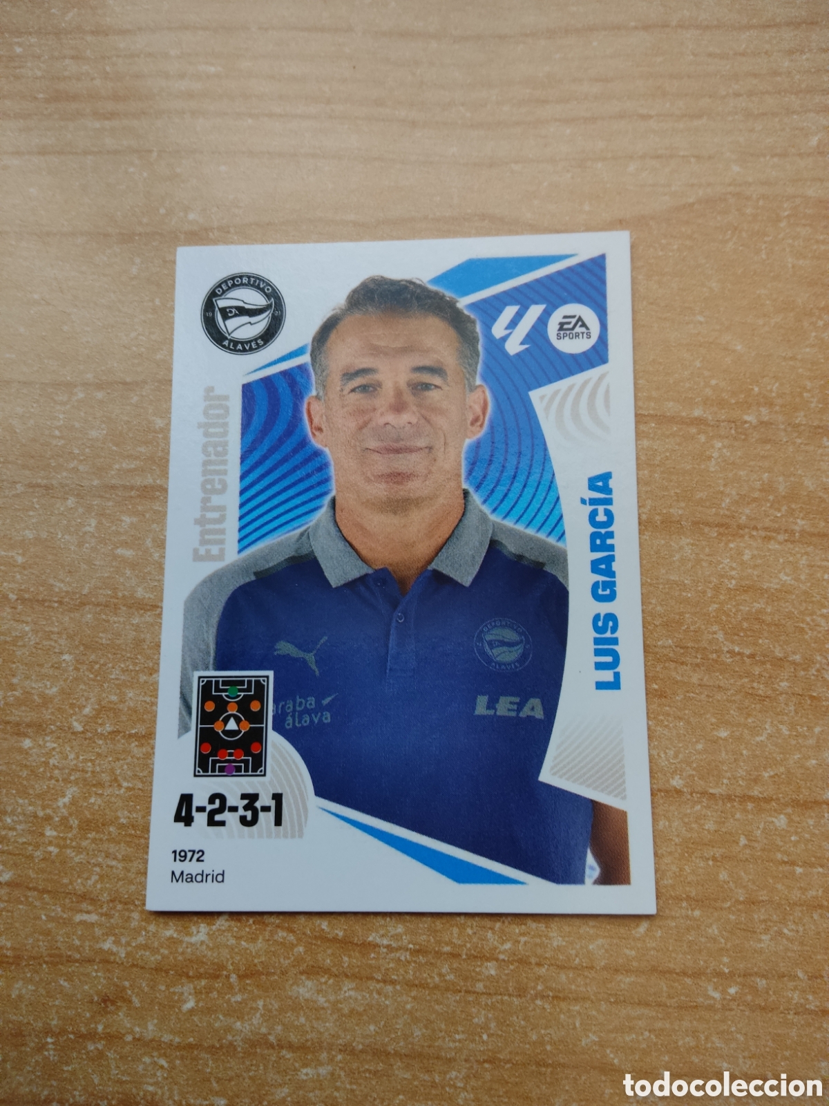 Cromos de f&uacute;tbol: 2 LUIS GARCIA ALAVES LIGA ESTE 2024 2025