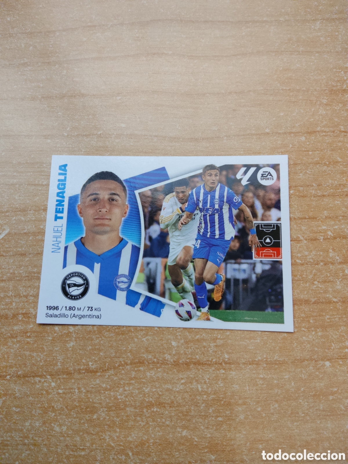 Figurine di Calcio: 6 TENAGLIA ALAVES LIGA ESTE 2024 2025