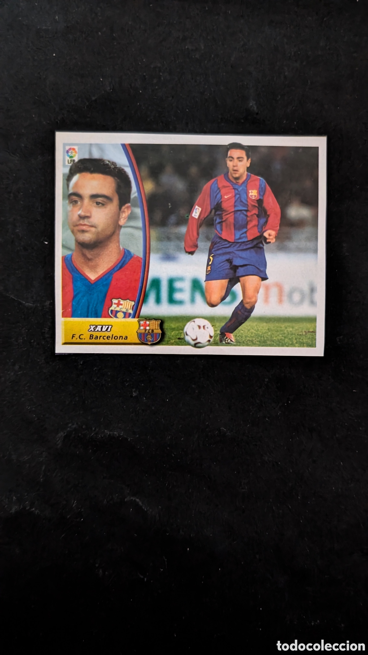 Cromos de f&uacute;tbol: XAVI BARCELONA LIGA ESTE 2003/04 03 04 RECORTADO