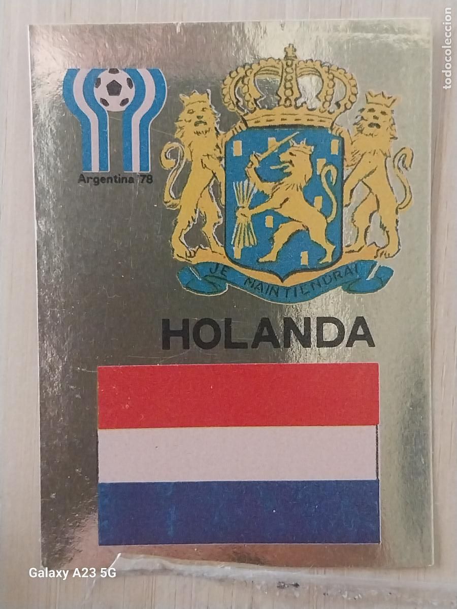 Cromos de f&uacute;tbol: HOLANDA ** ED MAGA LIGA 1978 78 79 CROMO DORADO 8 SIN PEGAR NUNCA ORIGINAL ARGENTINA 78
