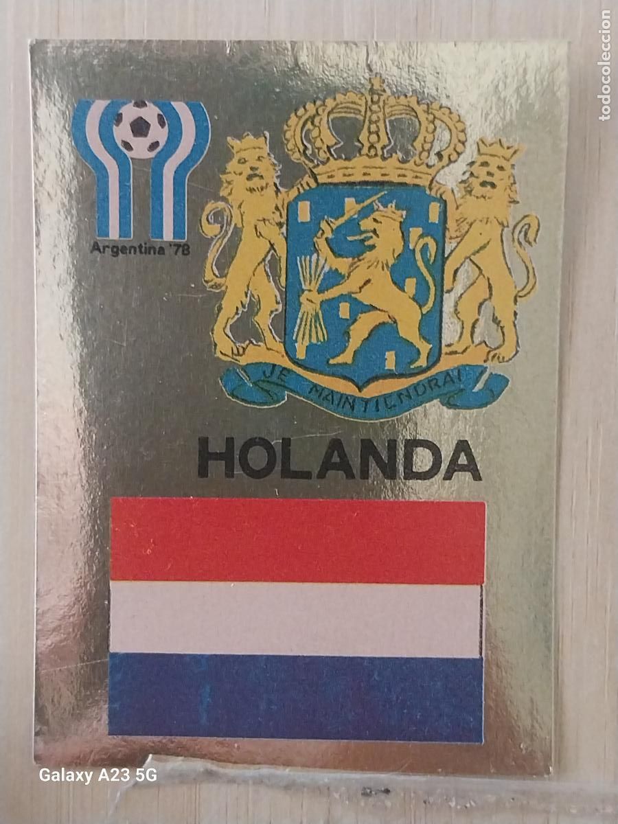 Cromos de f&uacute;tbol: HOLANDA *--* ED MAGA LIGA 1978 78 79 CROMO DORADO 8 SIN PEGAR NUNCA ORIGINAL ARGENTINA 78