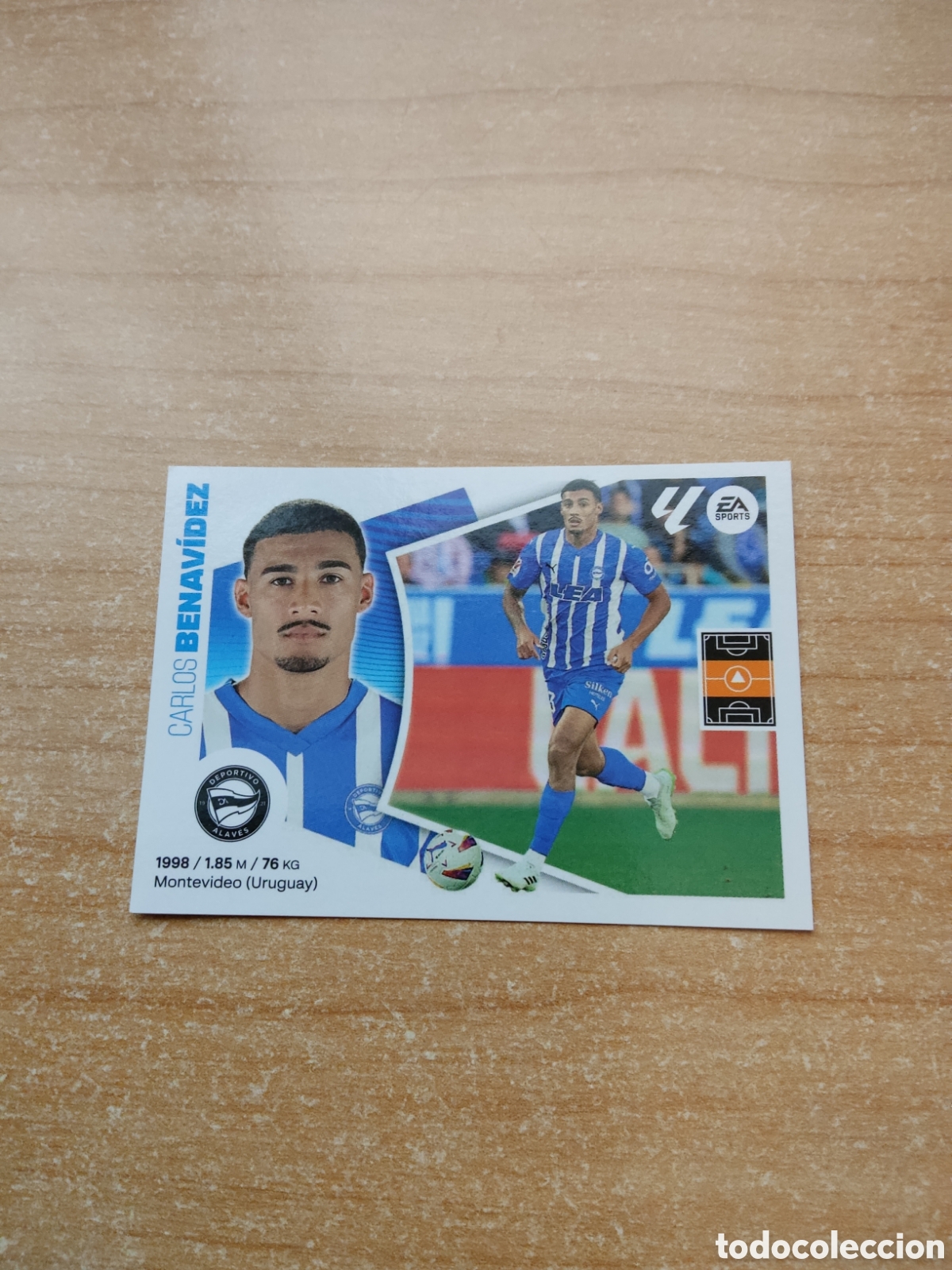 Cromos de f&uacute;tbol: 12 BENAVIDEZ ALAVES LIGA ESTE 2024 2025