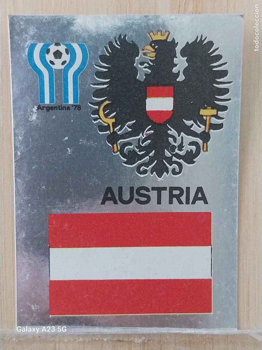 Cromos de f&uacute;tbol: AUSTRIA *--* ED MAGA LIGA 1978 78 79 CROMO PLATEADO 3 SIN PEGAR NUNCA ORIGINAL ARGENTINA 78