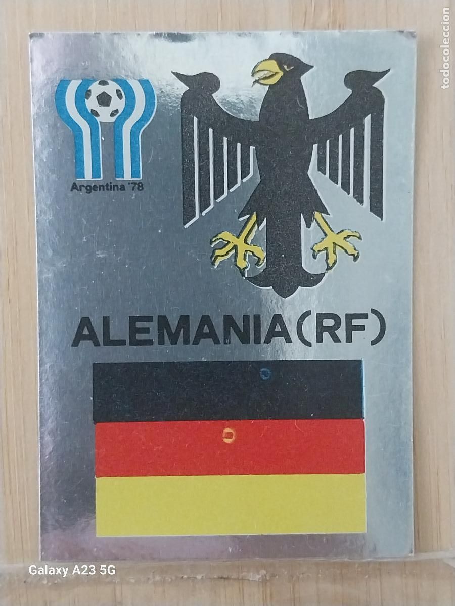 Cromos de f&uacute;tbol: ALEMANIA *--* ED MAGA LIGA 1978 78 79 CROMO PLATEADO 2 SIN PEGAR NUNCA ORIGINAL ARGENTINA 78