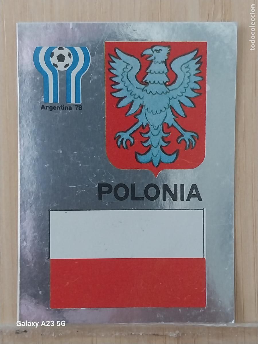Cromos de f&uacute;tbol: POLONIA *--* ED MAGA LIGA 1978 78 79 CROMO PLATEADO 14 SIN PEGAR NUNCA ORIGINAL ARGENTINA 78