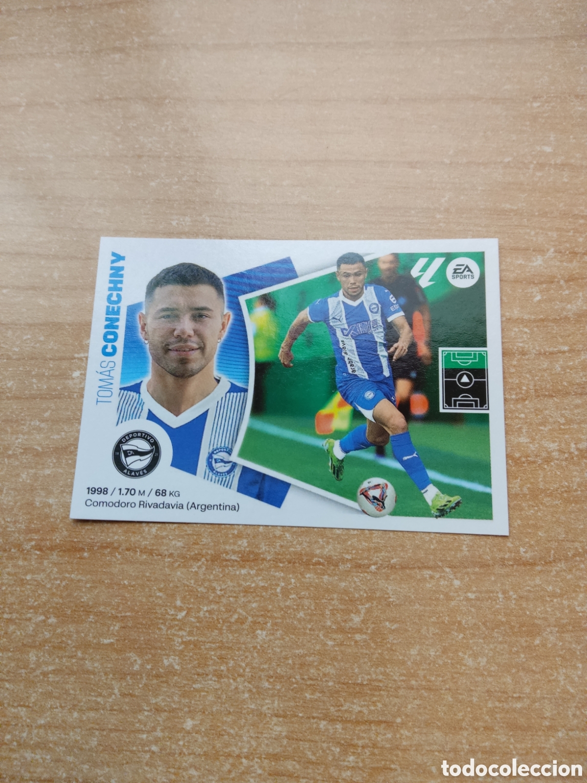 Cromos de f&uacute;tbol: 18 BIS CONECHNY ALAVES LIGA ESTE 2024 2025
