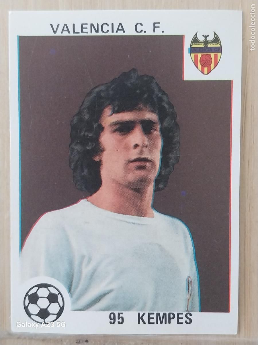 Cromos de Futebol: KEMPES VALENCIA *-** ED MAGA LIGA 1978 78 79 CROMO 95 SIN PEGAR NUNCA ORIGINAL ARGENTINA 78