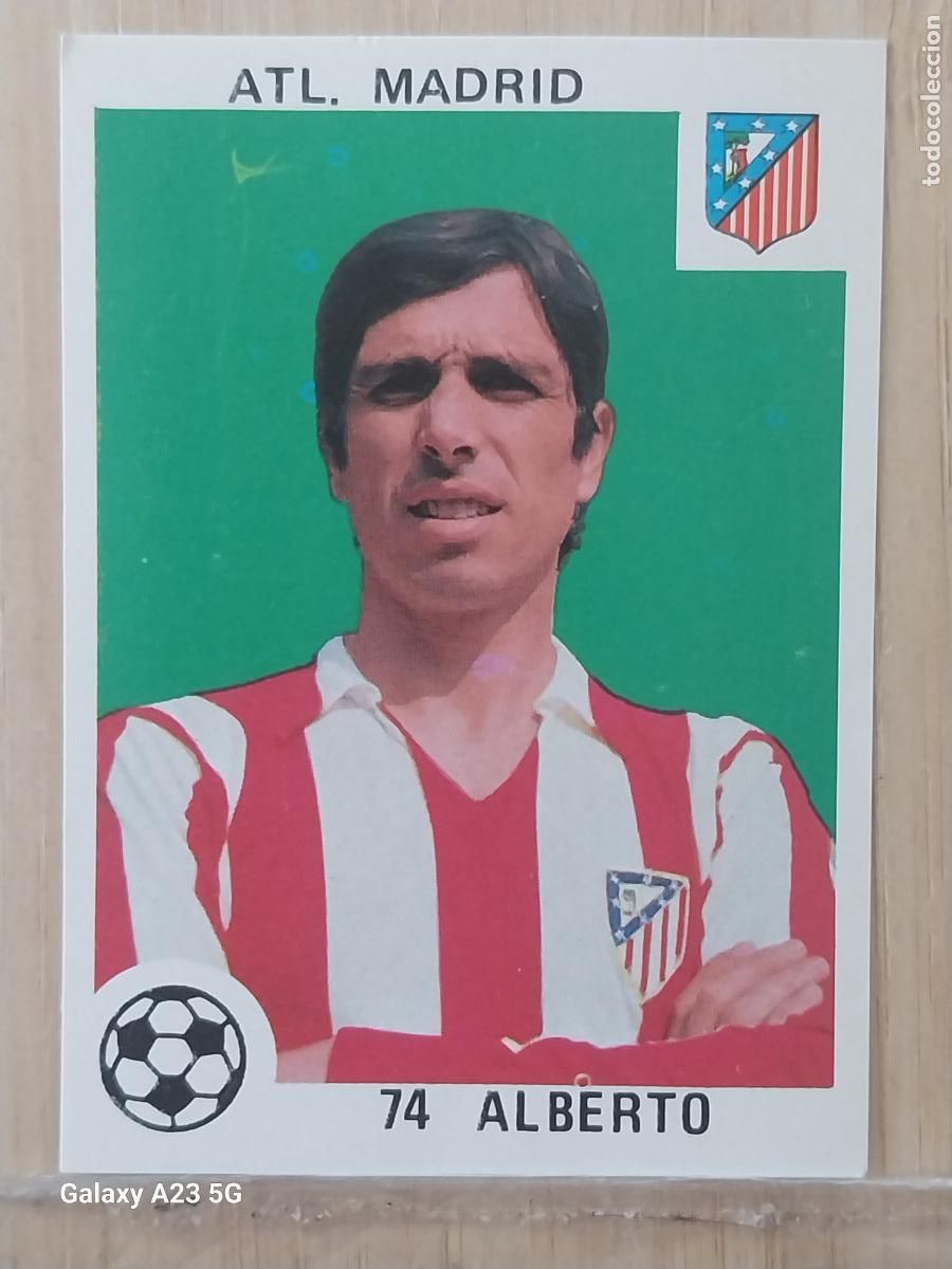 Cromos de Futebol: ALBERTO AT MADRID *-** ED MAGA LIGA 1978 78 79 CROMO 74 SIN PEGAR NUNCA ORIGINAL ARGENTINA 78