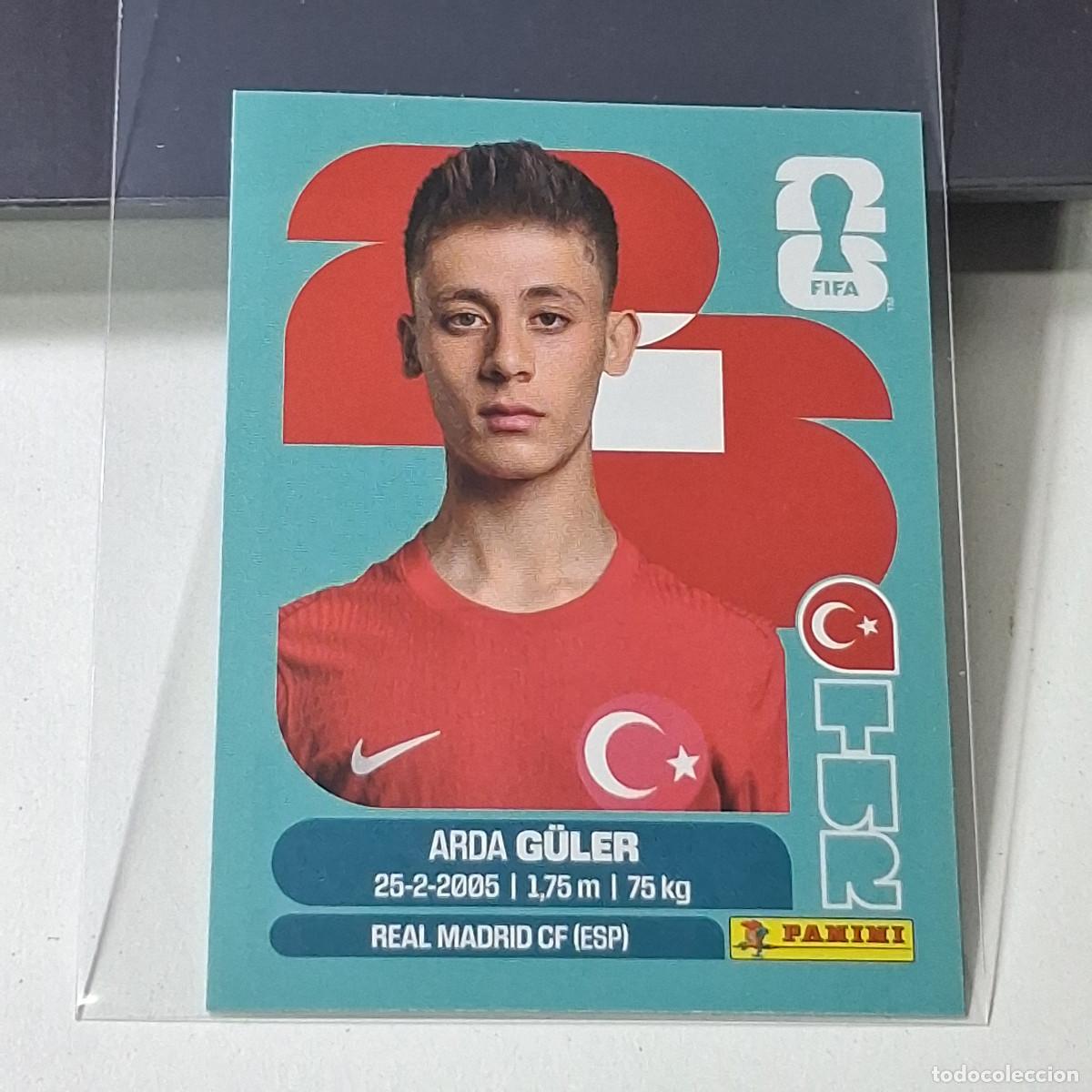 Figurine di Calcio: B50 TUR14 ARDA G&Uuml;LER 14 TURQU&Iacute;A TURQUEY TUR MUNDIAL FIFA WORLD CUP 2026 STICKER PANINI