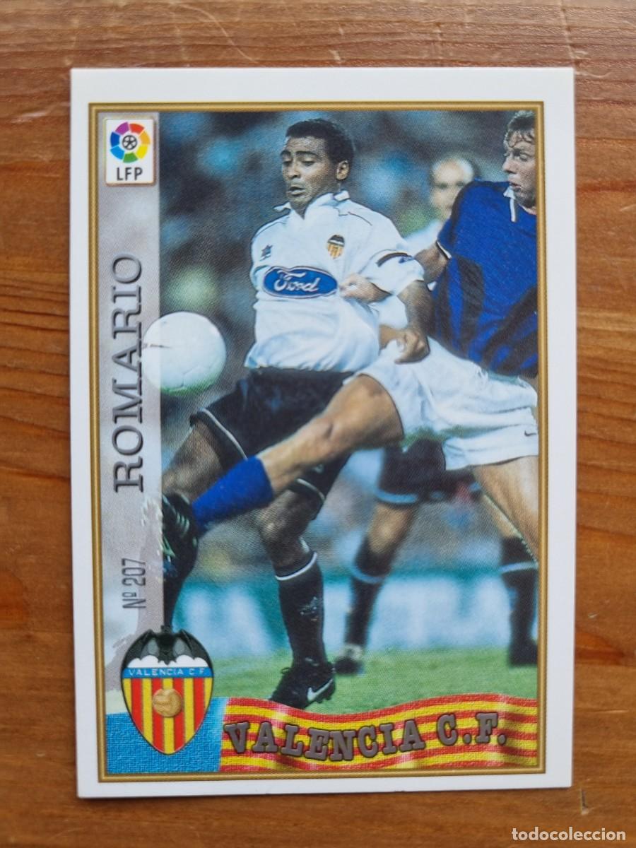 Figurine di Calcio: 207 ROMARIO (Valencia CF). Las Fichas de la Liga 1997 1998 97 98 (Mundicromo)