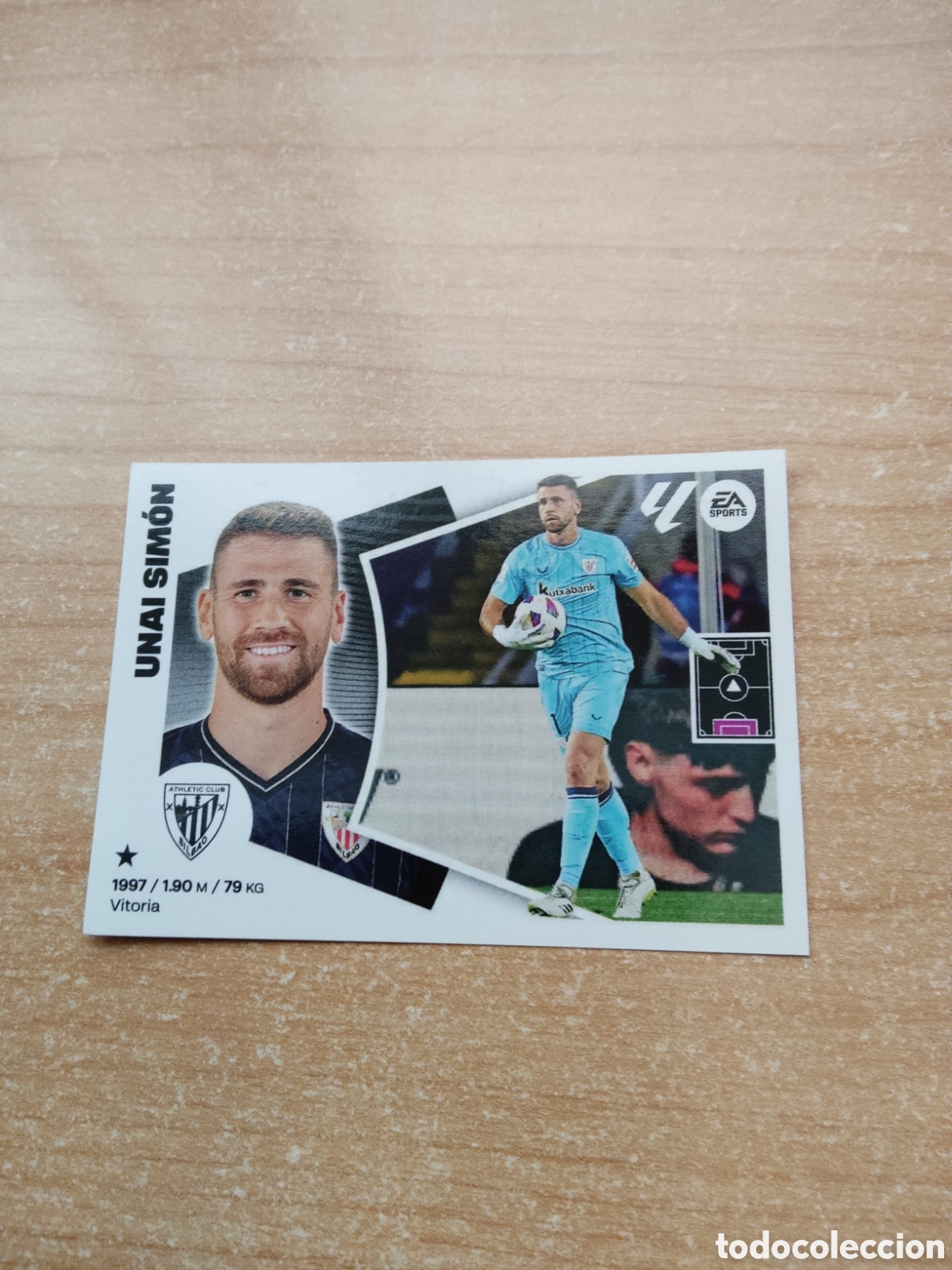 Figurine di Calcio: 3 UNAI SIMON ATHLETIC CLUB LIGA ESTE 2024 2025