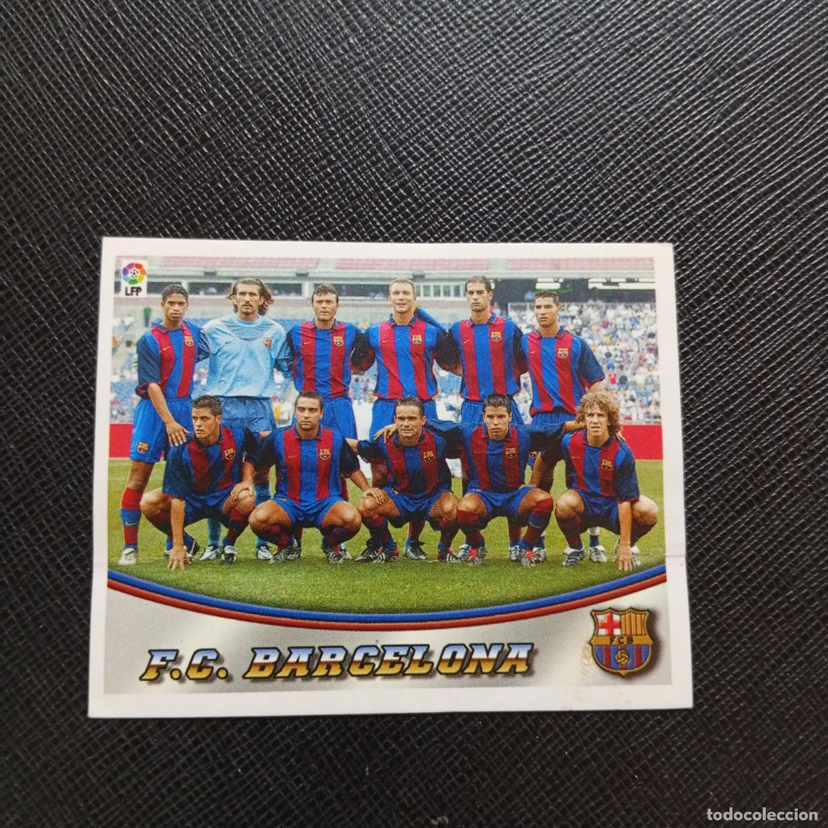 Figurine di Calcio: ALINEACION BARCELONA ESTE 2003 2004 CROMO FUTBOL 03 04 - SIN PEGAR - A16 PG352 LEER