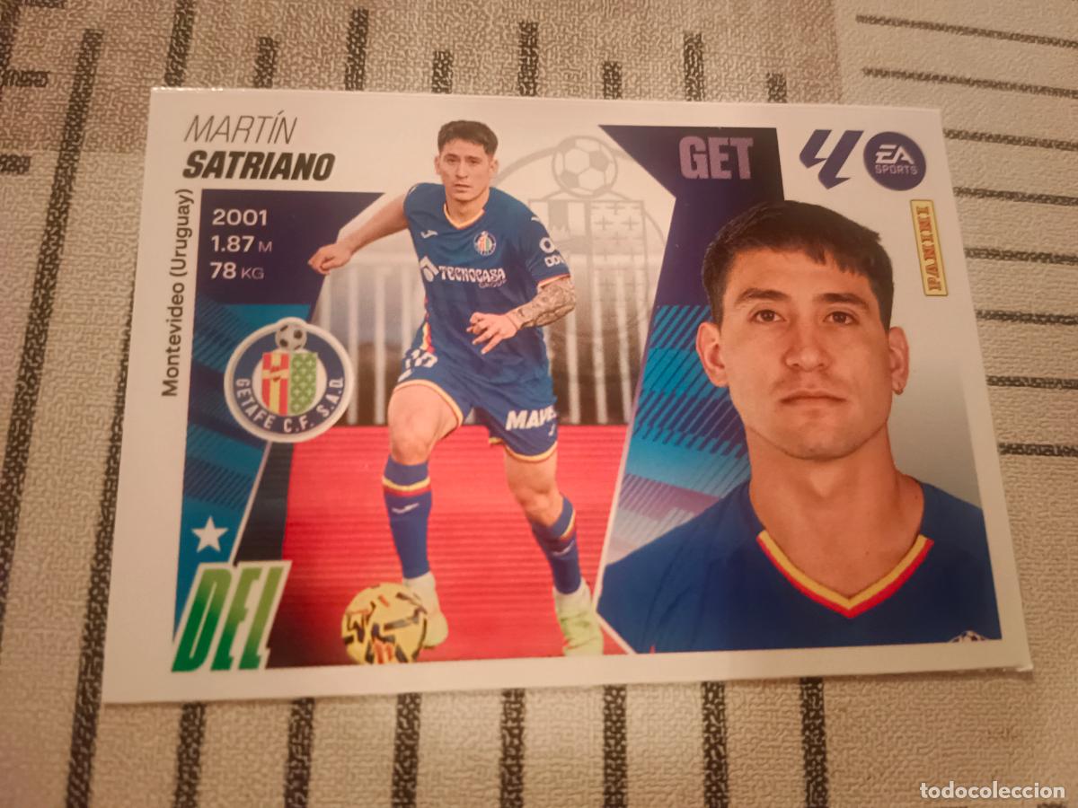 Figurine di Calcio: 2025 2026 25 26 FICHAJE - MERCADO DE INVIERNO - N&ordm; 17 MARTIN SATRIANO - GETAFE - PANINI