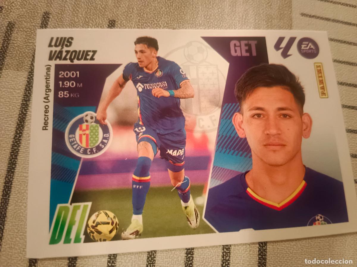 Cromos de Futebol: 2025 2026 25 26 FICHAJE - MERCADO DE INVIERNO - N&ordm; 18 LUIS VAZQUEZ - GETAFE - PANINI