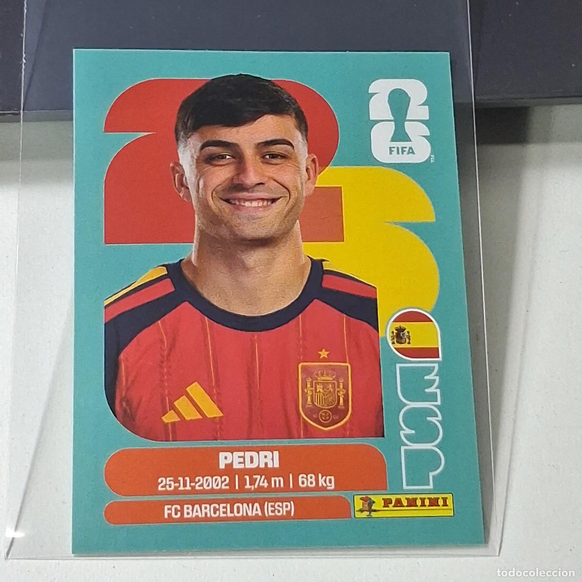 Cromos de Futebol: B50 ESP11 PEDRI 11 ESPA&Ntilde;A ESP SPAIN MUNDIAL FIFA WORLD CUP 2026 STICKER PANINI