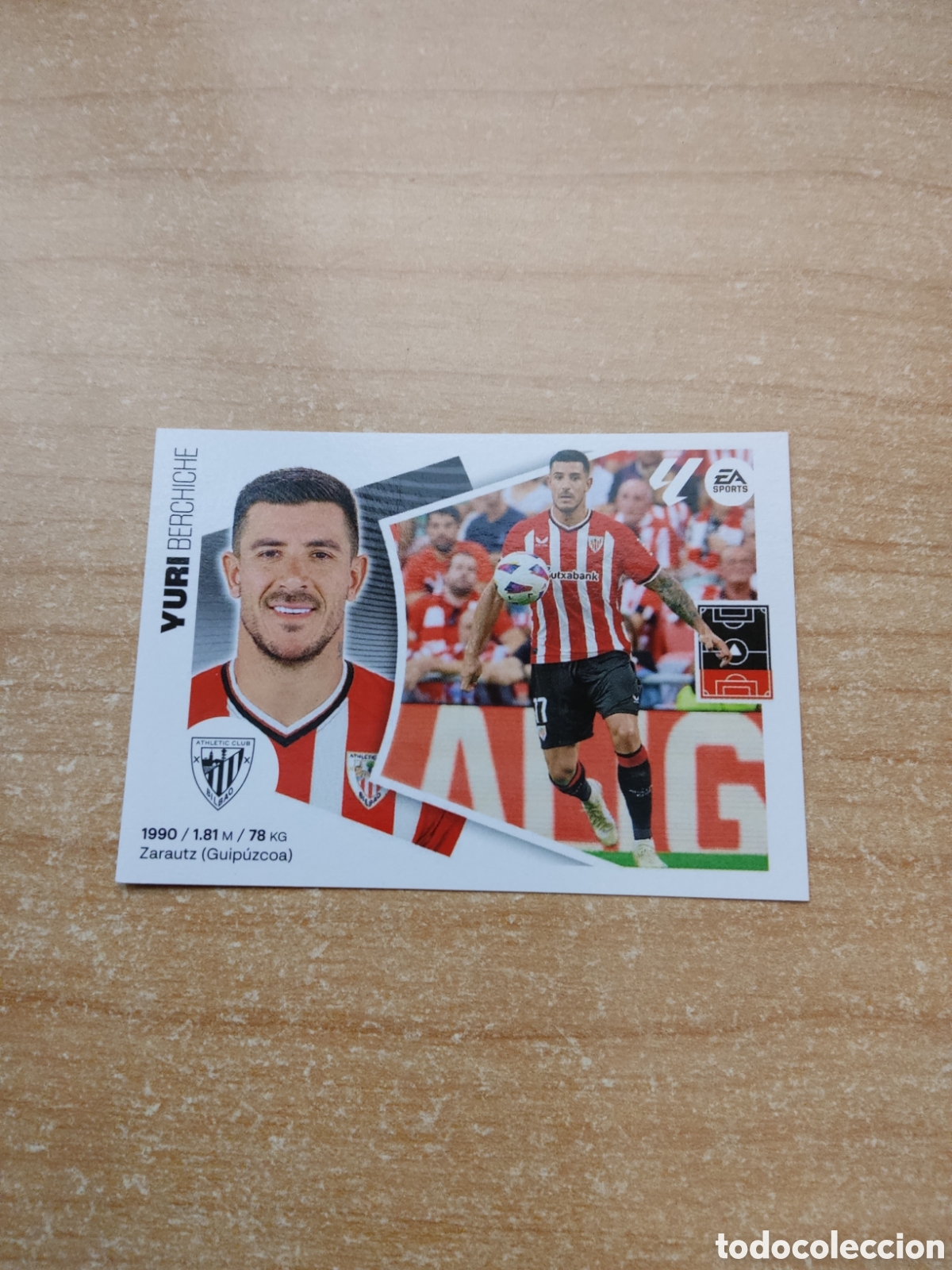 Cromos de Futebol: 10 YURI BERCHICHE ATHLETIC CLUB LIGA ESTE 2024 2025