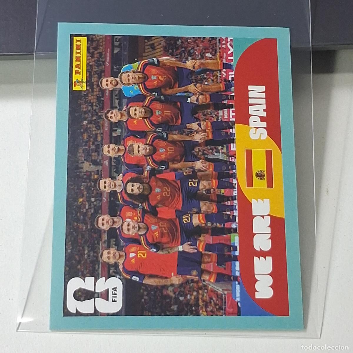 Cromos de Futebol: B50 ESP13 TEAM PHOTO EQUIPO 13 ESPA&Ntilde;A ESP SPAIN MUNDIAL FIFA WORLD CUP 2026 STICKER PANINI