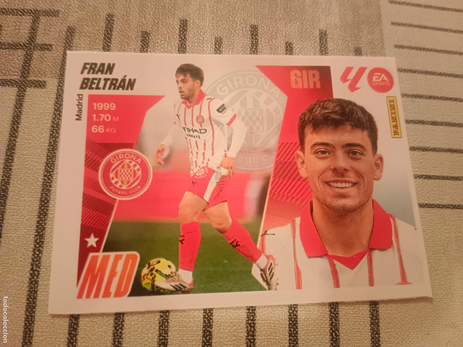 Cromos de Futebol: 2025 2026 25 26 FICHAJE - MERCADO DE INVIERNO - N&ordm; 20 FRAN BELTRAN - GIRONA - PANINI