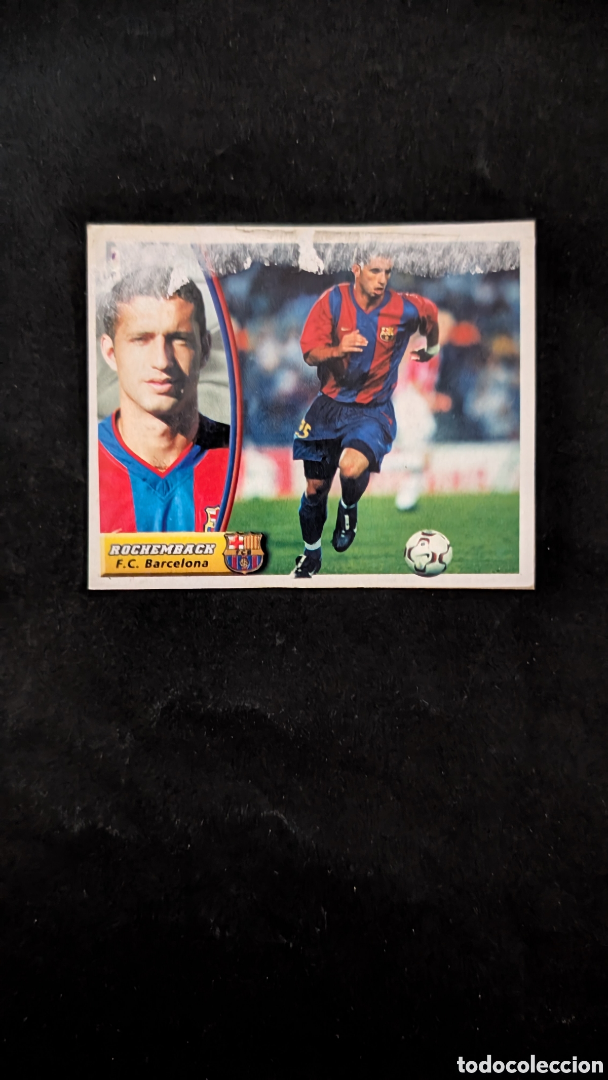 Cromos de Futebol: ROCHEMBACK BARCELONA BAJA LIGA ESTE 2003/04 03 04 RECORTADO