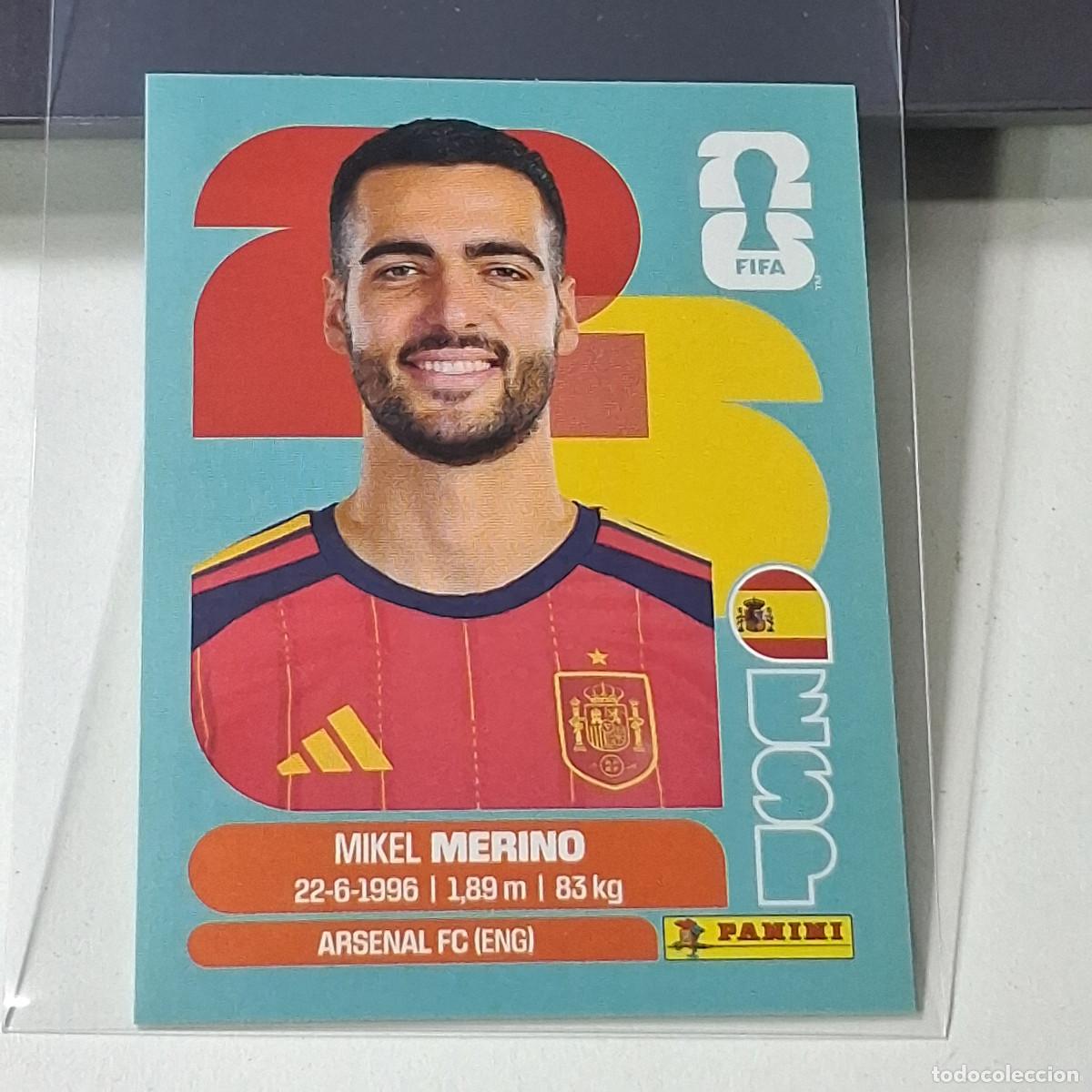 Cromos de Futebol: B50 ESP14 MIKEL MERINO 14 ESPA&Ntilde;A ESP SPAIN ESPA&Ntilde;A MUNDIAL FIFA WORLD CUP 2026 STICKER PANINI