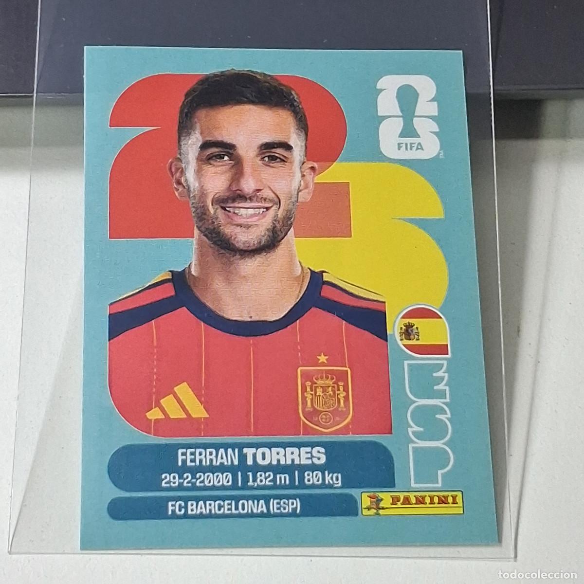 Cromos de Futebol: B50 ESP18 FERRAN TORRES 18 ESPA&Ntilde;A ESP SPAIN MUNDIAL FIFA WORLD CUP 2026 STICKER PANINI