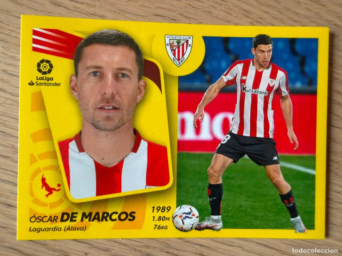 Cromos de Futebol: 8A 8 A DE MARCOS ATHLETIC BILBAO 21 22 2021 2022 LIGA SANTANDER COLECCIONES ESTE SIN PEGAR STICKER