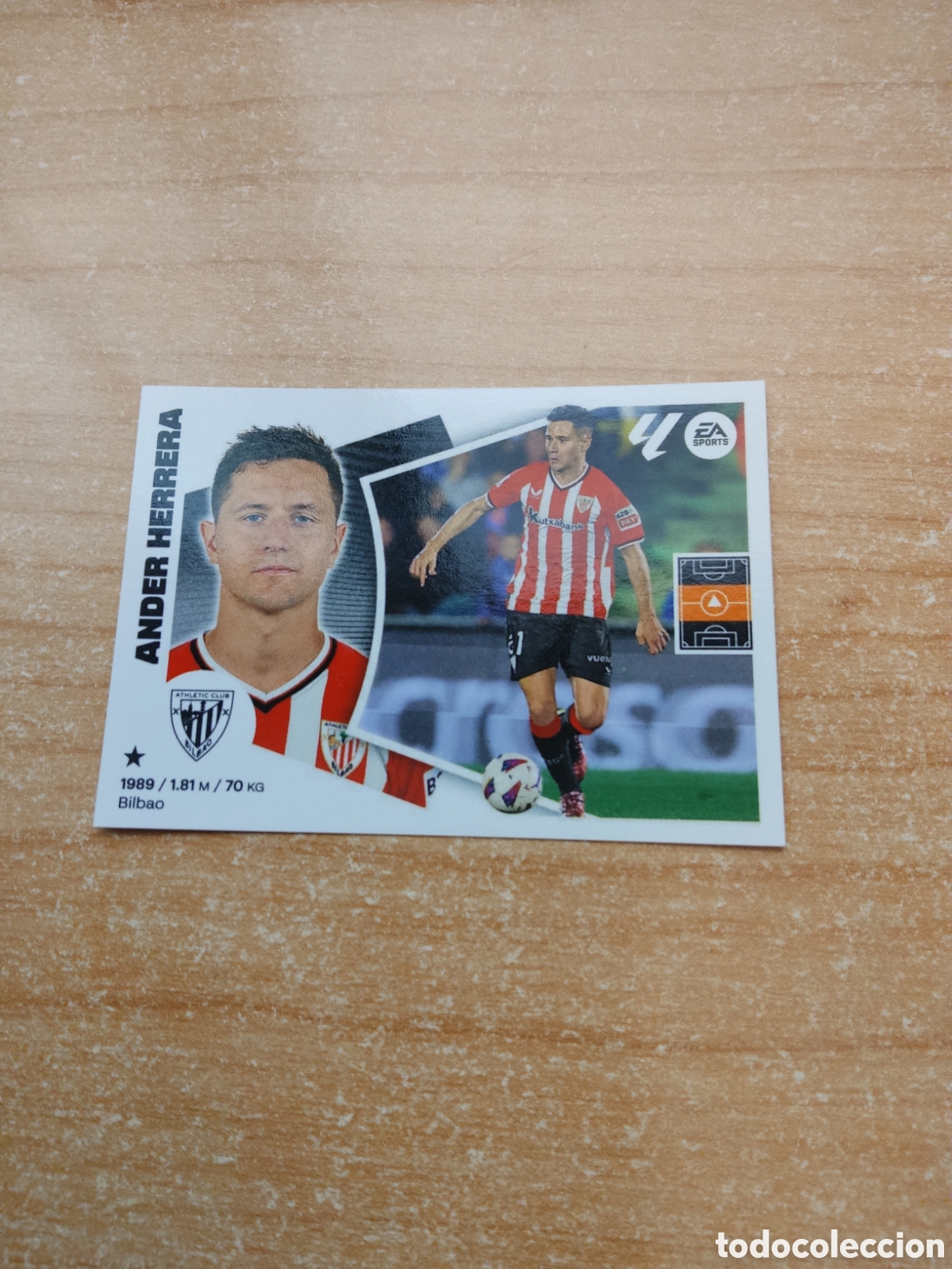 Cromos de Futebol: 16 A ANDER HERRERA ATHLETIC CLUB LIGA ESTE 2024 2025
