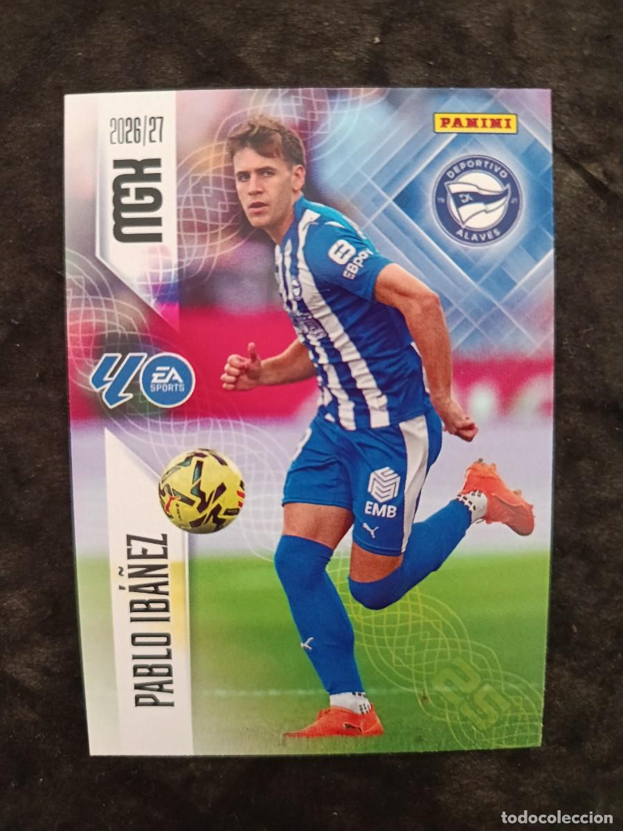 Figurine di Calcio: MGK 2026/27 MEGACRACKS PANINI. #31 PABLO IBA&Ntilde;EZ. DEPORTIVO ALAVES.