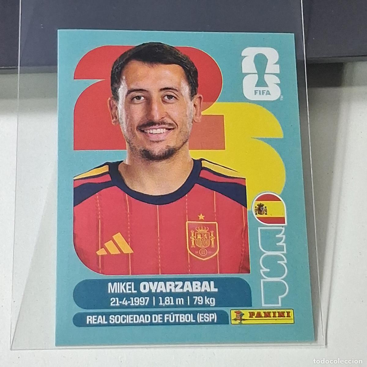 Figurine di Calcio: B50 ESP 20 ESP20 MIKEL OYARZABAL ESPA&Ntilde;A SPAIN ESP MUNDIAL FIFA WORLD CUP 2026 STICKER PANINI
