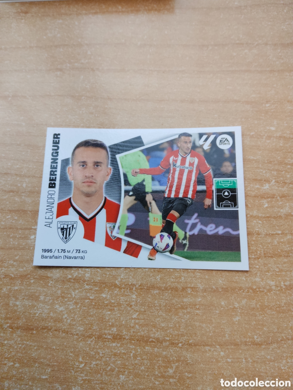 Figurine di Calcio: 17 BERENGUER ATHLETIC CLUB LIGA ESTE 2024 2025
