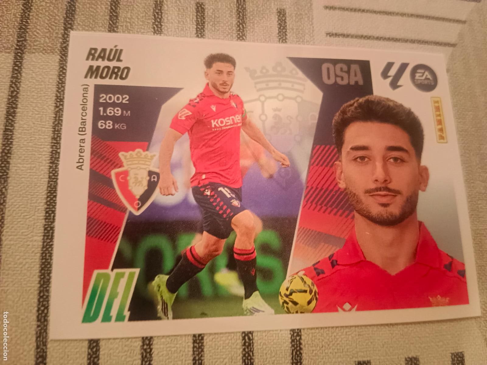Figurine di Calcio: 2025 2026 25 26 FICHAJE - MERCADO DE INVIERNO - N&ordm; 25 RAUL MORO - OSASUNA - PANINI