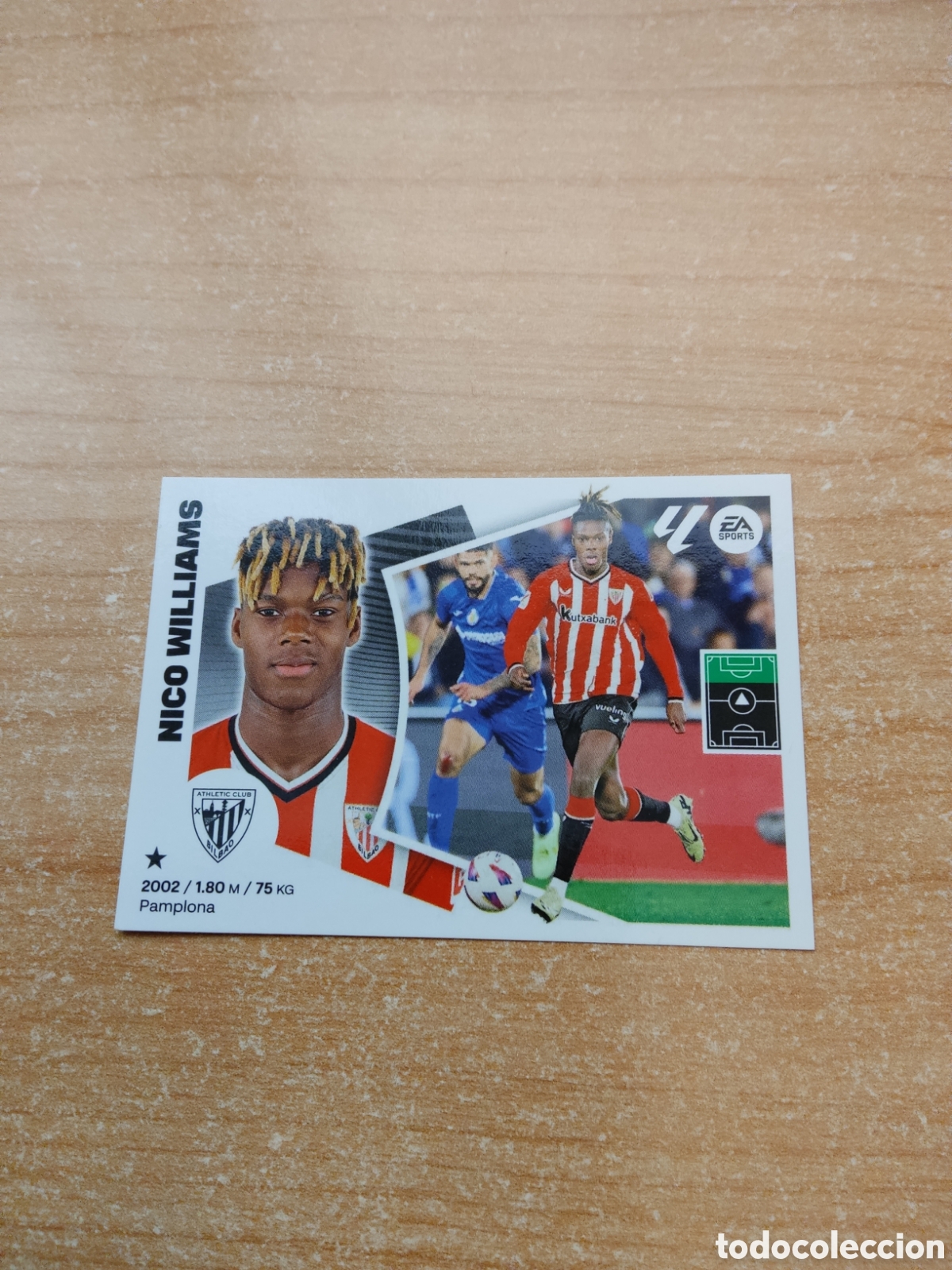 Figurine di Calcio: 18 NICO WILLIAMS ATHLETIC CLUB LIGA ESTE 2024 2025