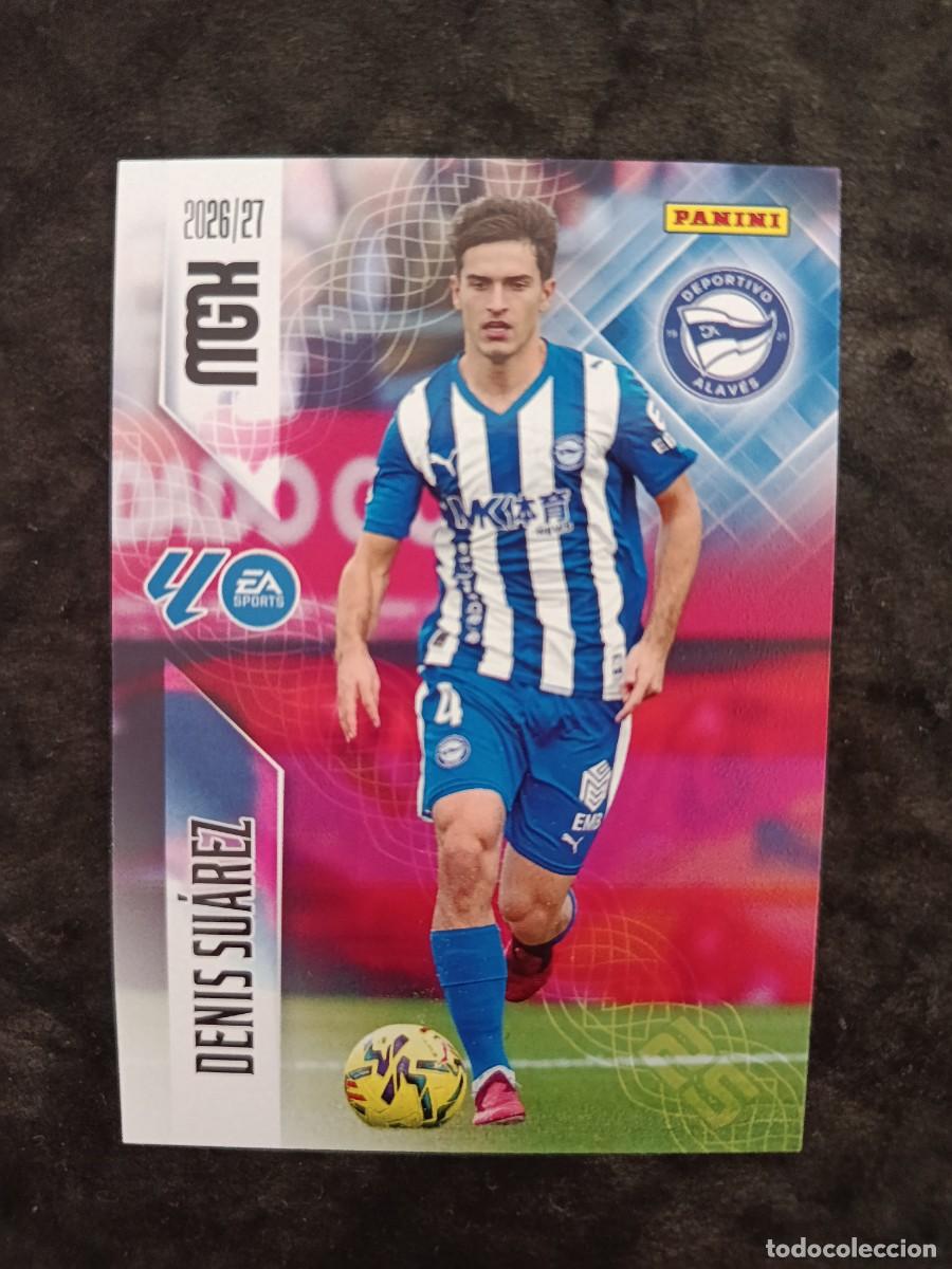 Figurine di Calcio: MGK 2026/27 MEGACRACKS PANINI. #32 DENIS SU&Aacute;REZ. DEPORTIVO ALAVES.