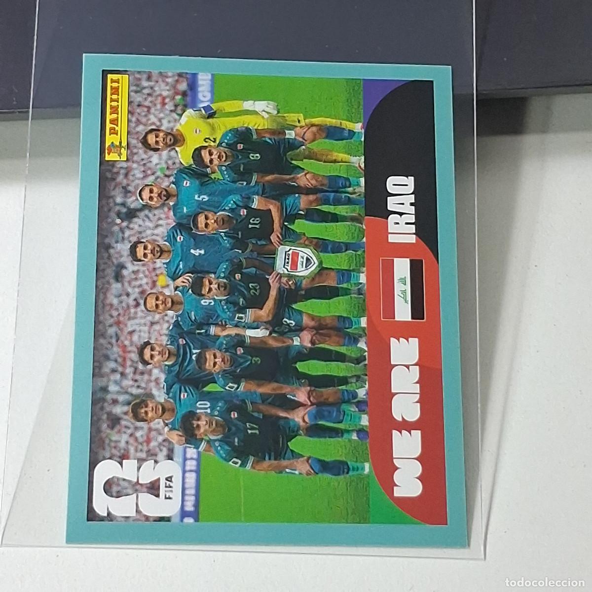 Figurine di Calcio: B50 IRQ 13 IRQ13 PLANTILLA IRAQ MUNDIAL FIFA WORLD CUP 2026 STICKER PANINI