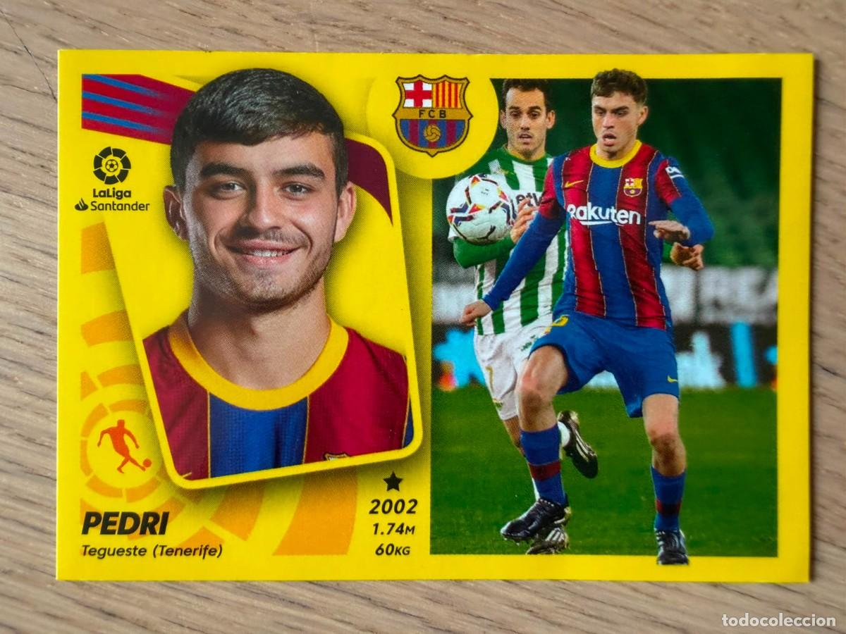 Figurine di Calcio: 16 PEDRI BARCELONA 21 22 2021 2022 LIGA SANTANDER COLECCIONES ESTE SIN PEGAR STICKER