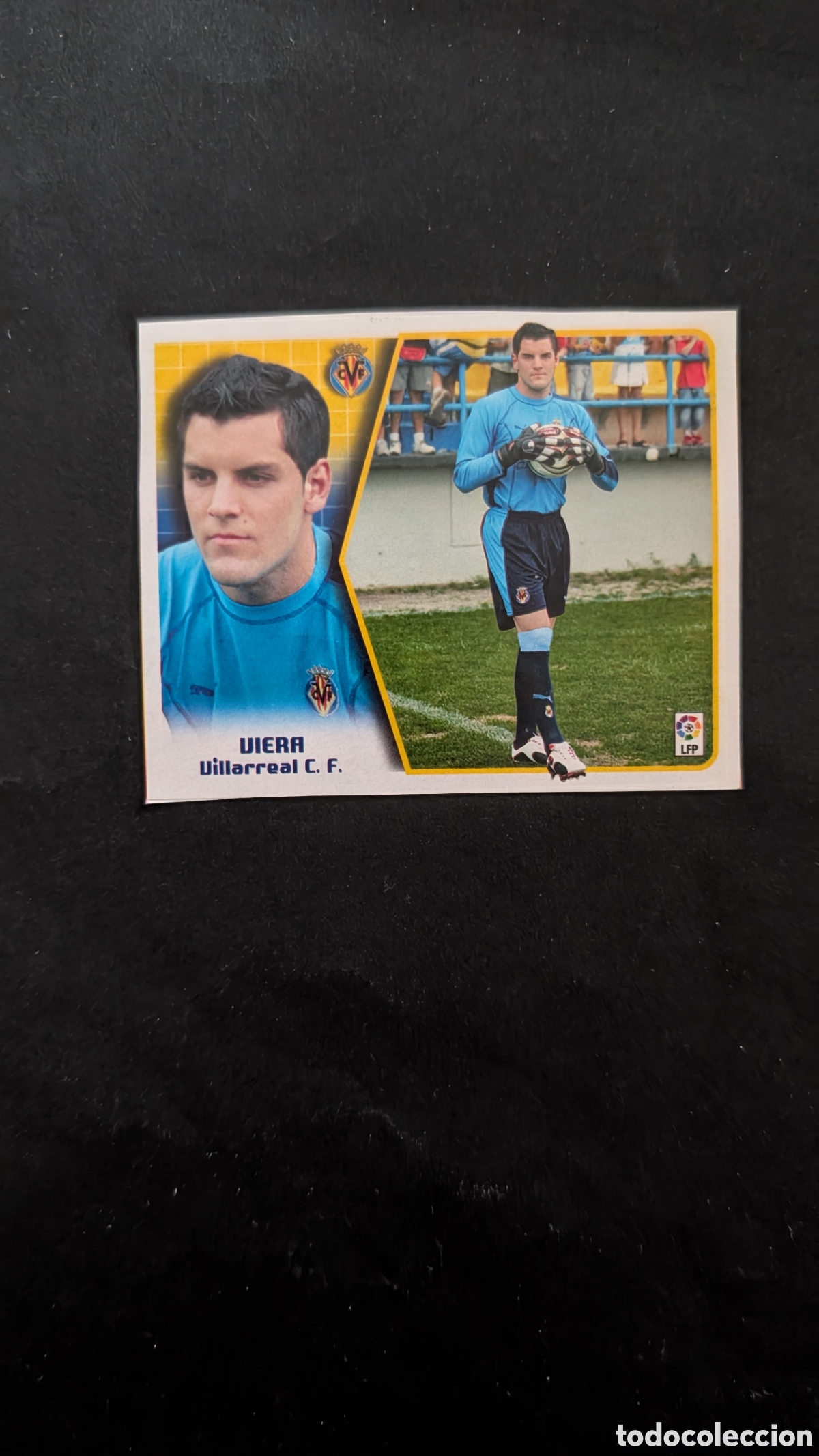 Cromos de f&uacute;tbol: VIERA VILLARREAL FICHAJE 42 LIGA ESTE 2005/06 05 06 RECORTADO