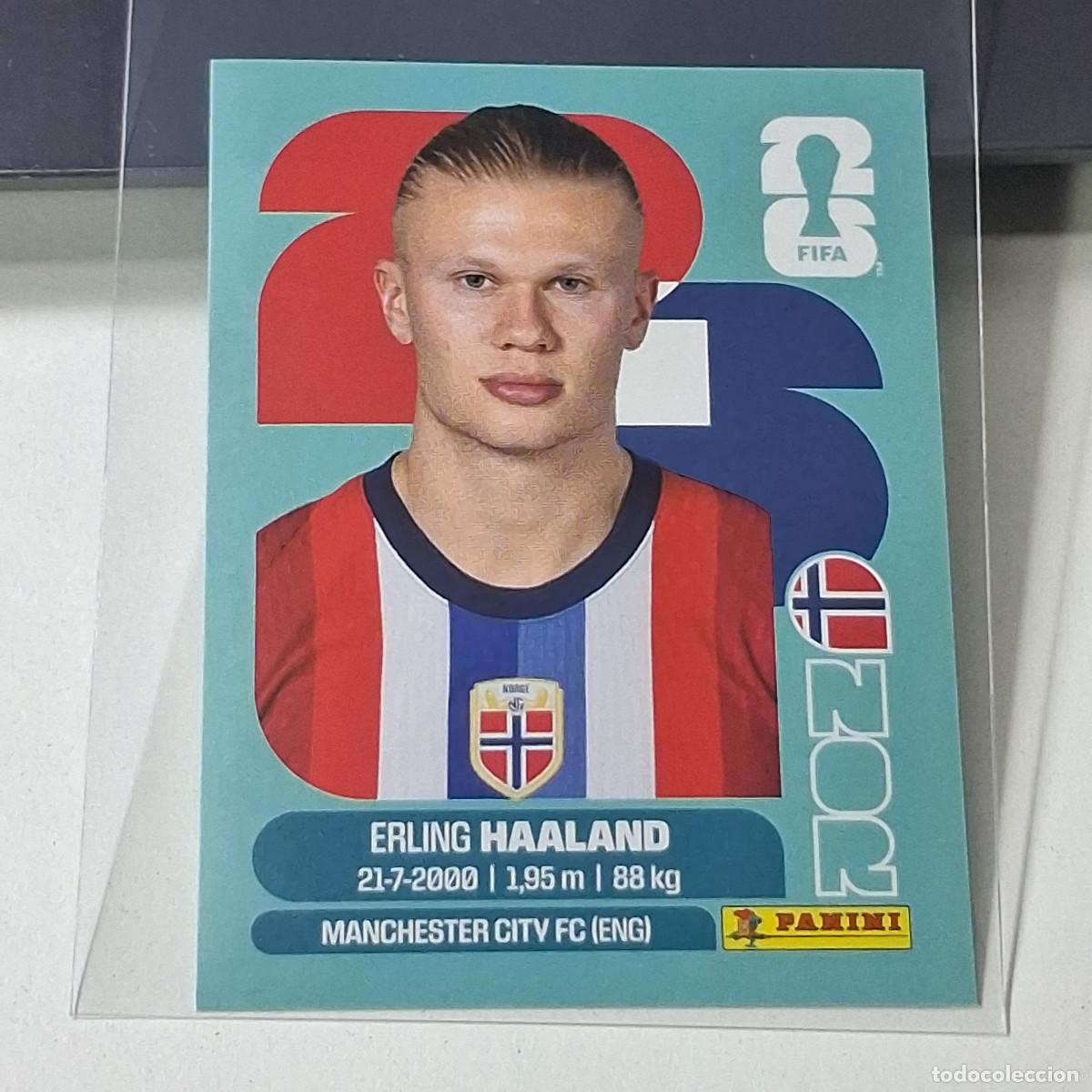 Cromos de f&uacute;tbol: B50 NOR15 NOR 15 ERLING HAALAND NORUEGA NORWAY MUNDIAL FIFA WORLD CUP 2026 STICKER PANINI