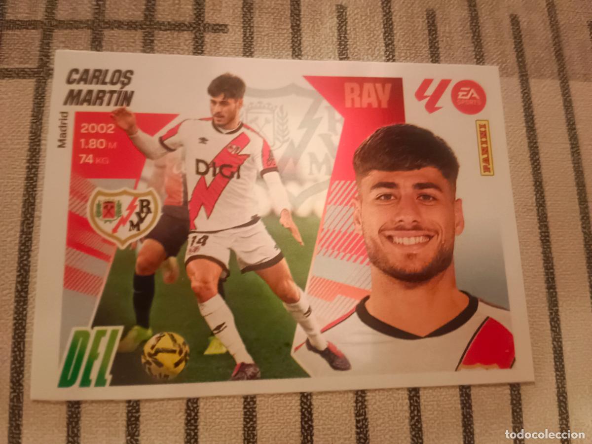 Cromos de f&uacute;tbol: 2025 2026 25 26 FICHAJE - MERCADO DE INVIERNO - N&ordm; 29 CARLOS MARTIN - RAYO VALLECANO - PANINI