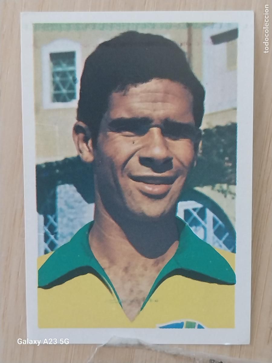 Cromos de f&uacute;tbol: BRITO BRASIL A&Ntilde;O 1970 ASES IX MUNDIAL ED FHER CROMO SIN PEGAR NUNCA ORIGINAL