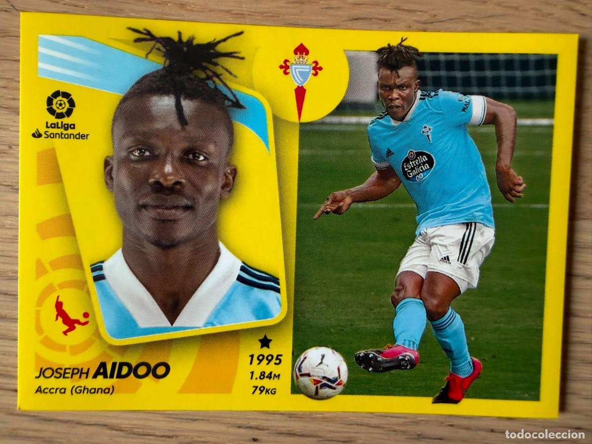 Cromos de f&uacute;tbol: 8A 8 A AIDOO CELTA VIGO 21 22 2021 2022 LIGA SANTANDER COLECCIONES ESTE SIN PEGAR STICKER